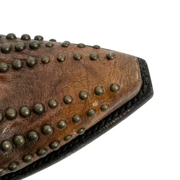 NWT Old Gringo Roze 16" Studded Cowboy Boots - Picture 11 of 14